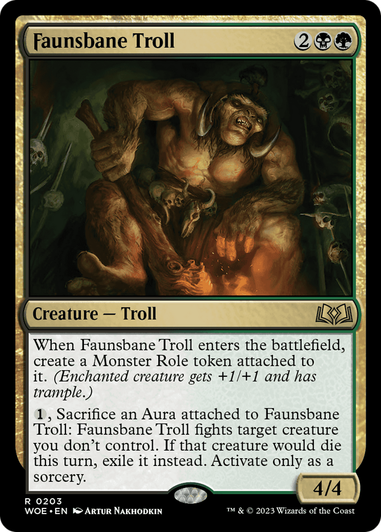 Faunsbane Troll [Wilds of Eldraine] | Lots Moore NSW