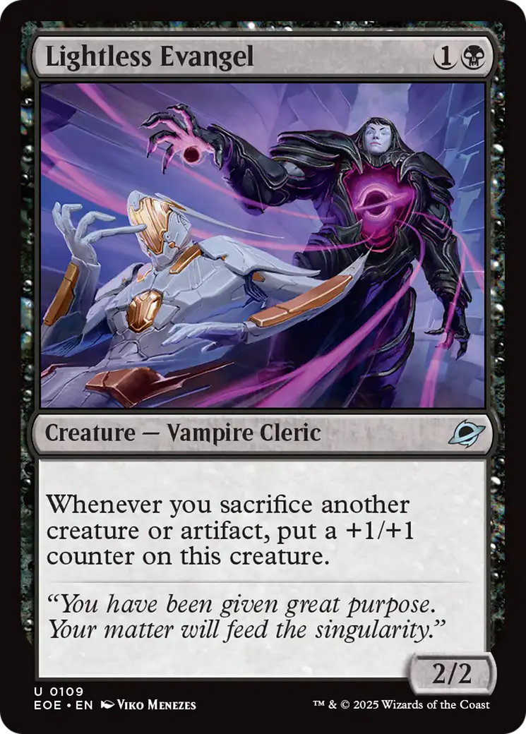 Lightless Evangel [Edge of Eternities] | Lots Moore NSW