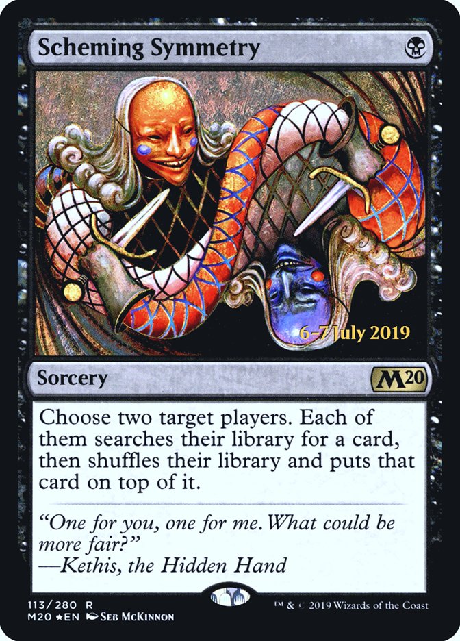 Scheming Symmetry [Core Set 2020 Prerelease Promos] | Lots Moore NSW