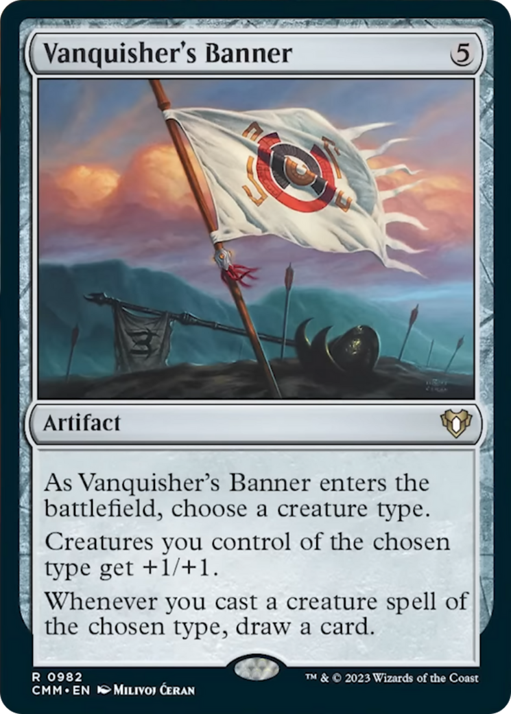 Vanquisher's Banner [Commander Masters] | Lots Moore NSW