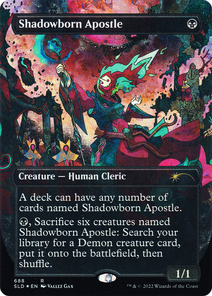 Shadowborn Apostle (688) (Borderless) [Secret Lair Drop Promos] | Lots Moore NSW