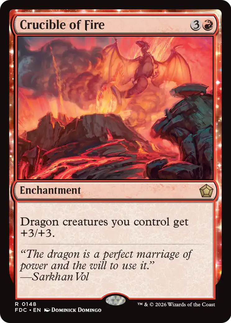 Crucible of Fire [Foundations Commander] | Lots Moore NSW