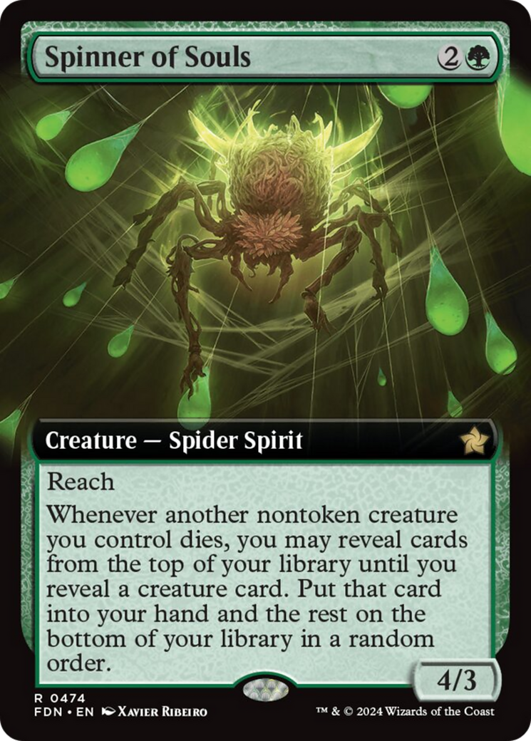 Spinner of Souls (Extended Art) [Foundations] | Lots Moore NSW