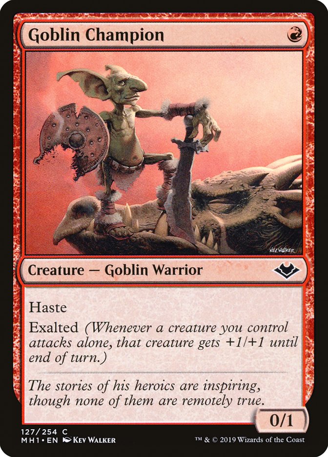 Goblin Champion [Modern Horizons] | Lots Moore NSW