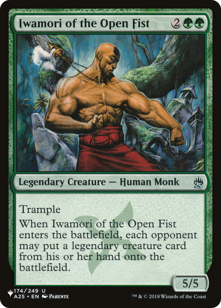 Iwamori of the Open Fist [The List] | Lots Moore NSW
