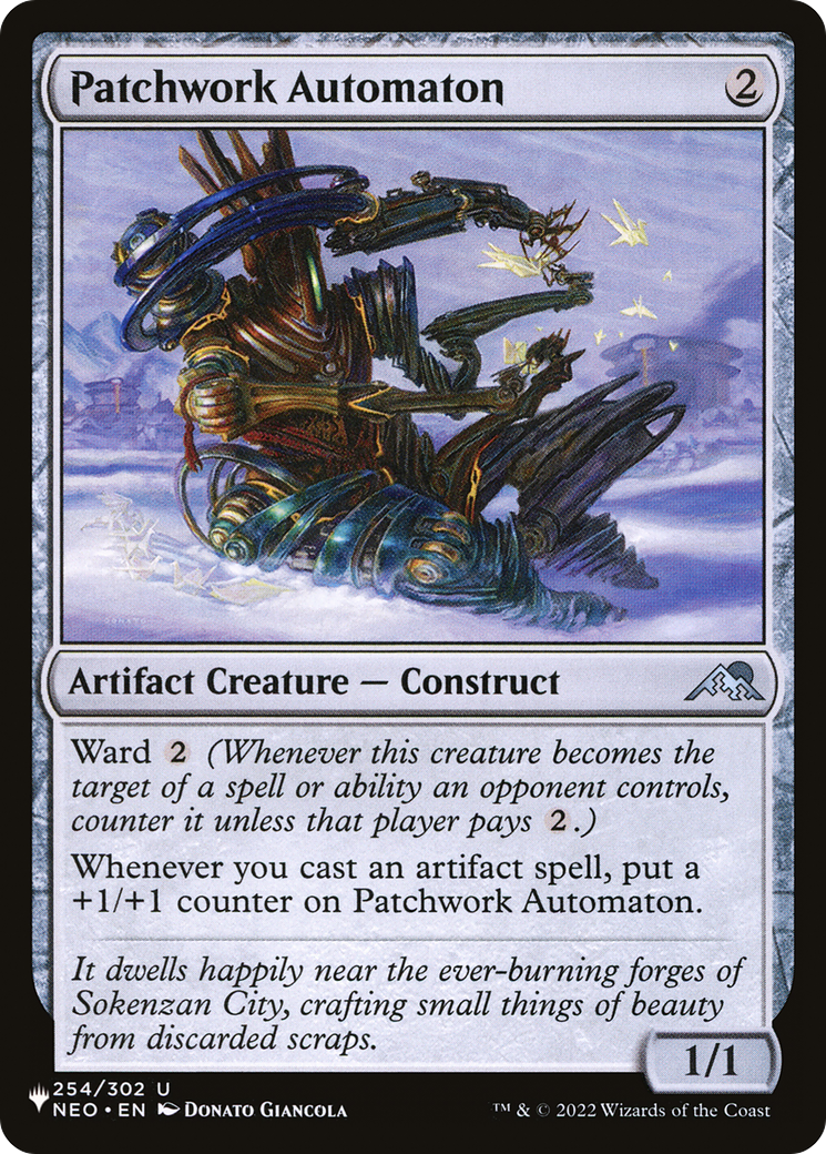 Patchwork Automaton [The List Reprints] | Lots Moore NSW