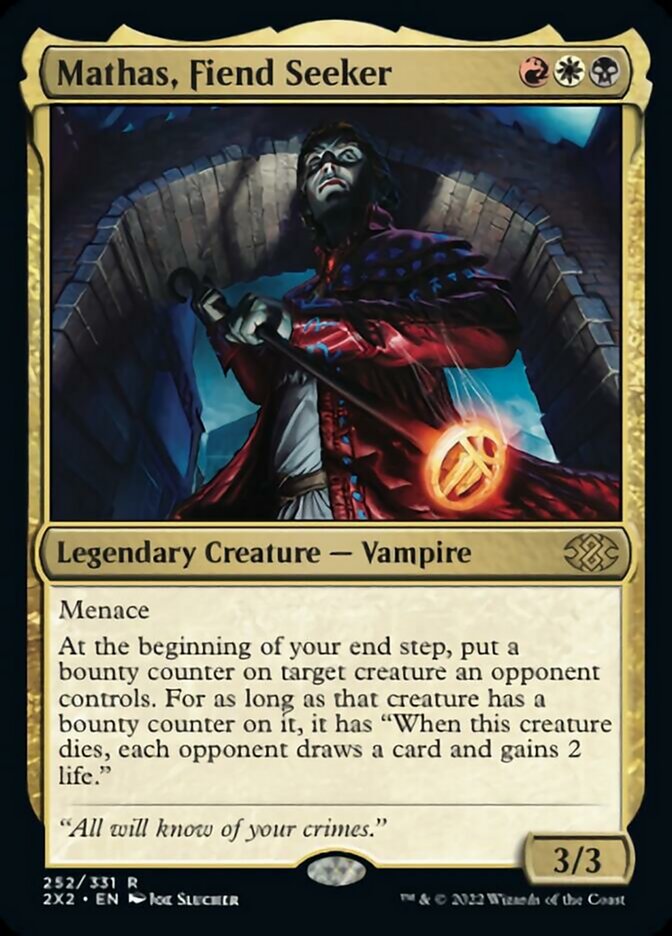 Mathas, Fiend Seeker [Double Masters 2022] | Lots Moore NSW