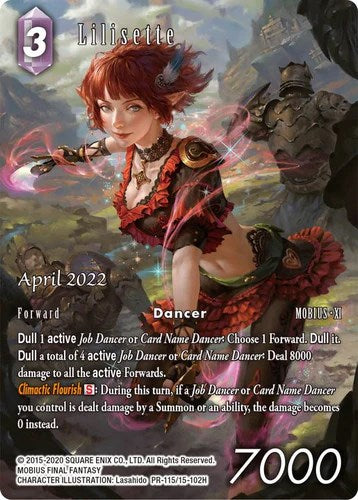 Lilisette (April 2022) [Crystal Dominion Promo Cards] | Lots Moore NSW