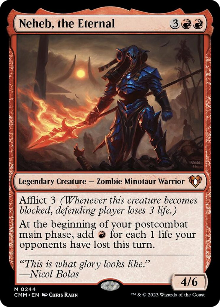 Neheb, the Eternal [Commander Masters] | Lots Moore NSW