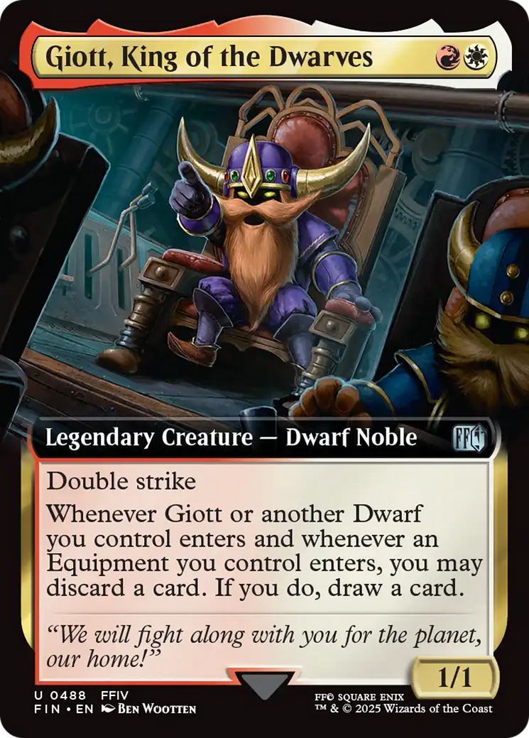Giott, King of the Dwarves (Extended Art) [FINAL FANTASY] | Lots Moore NSW