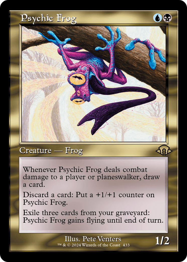 Psychic Frog (Retro) [Modern Horizons 3] | Lots Moore NSW