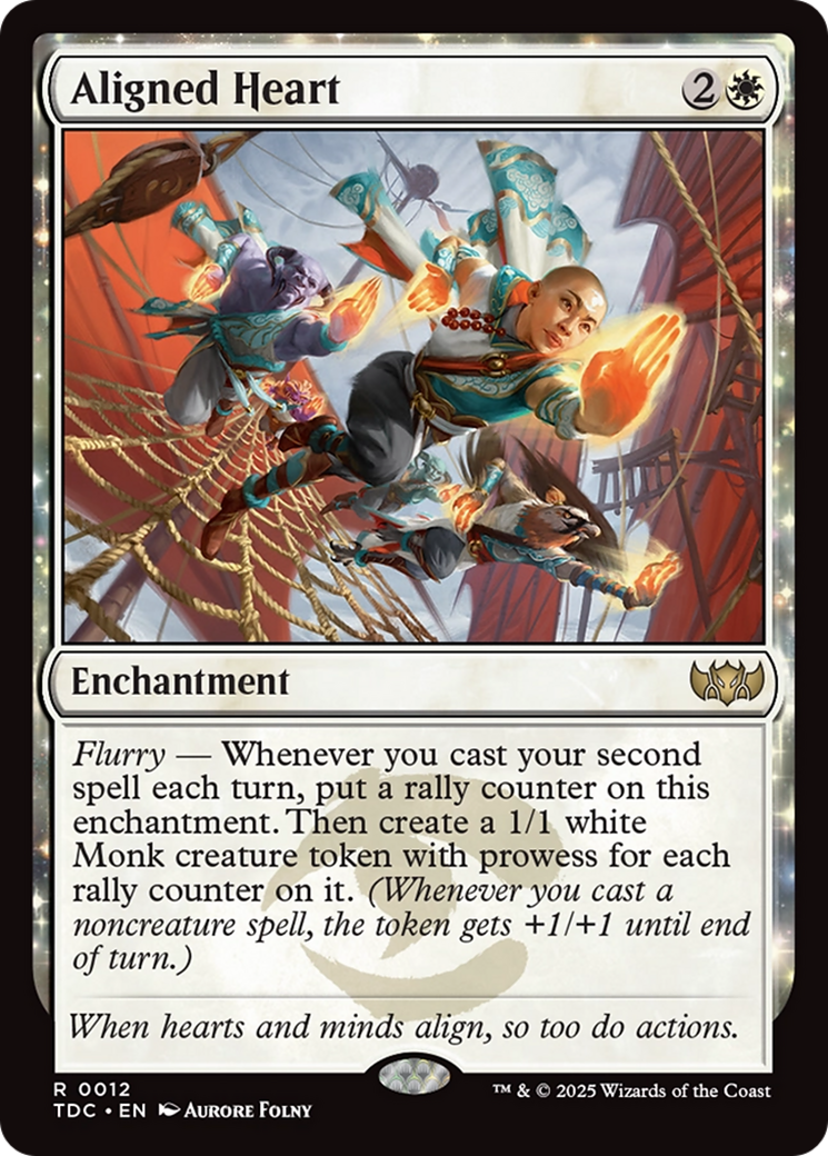 Aligned Heart [Tarkir: Dragonstorm Commander] | Lots Moore NSW