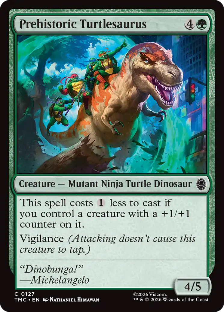 Prehistoric Turtlesaurus [Teenage Mutant Ninja Turtles Commander] | Lots Moore NSW