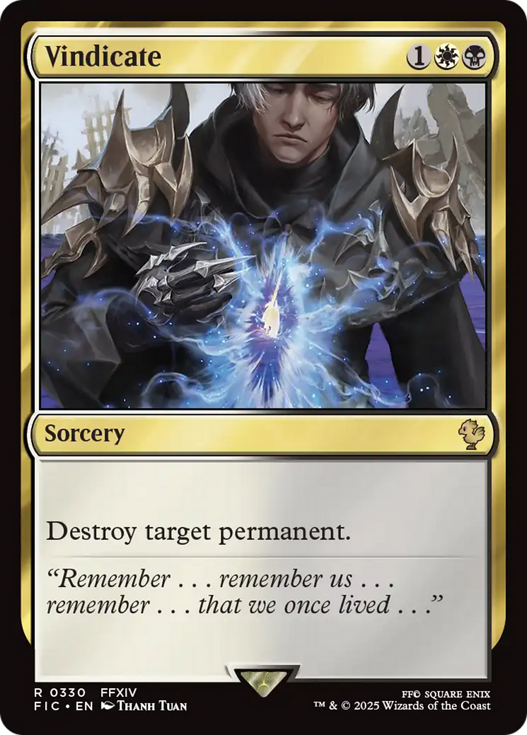 Vindicate [FINAL FANTASY Commander] | Lots Moore NSW