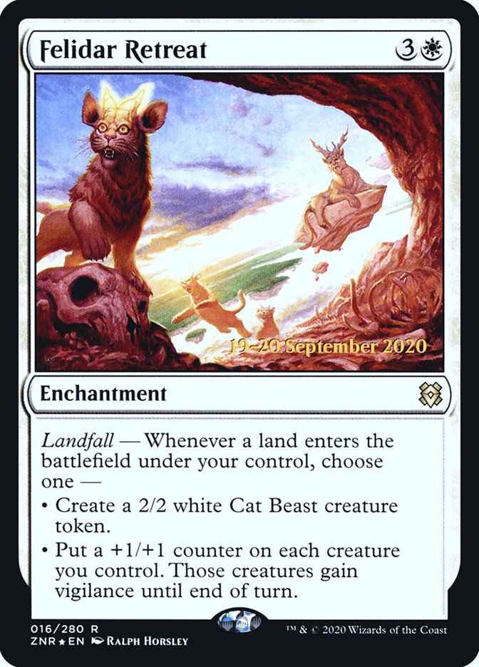 Felidar Retreat [Zendikar Rising Prerelease Promos] | Lots Moore NSW