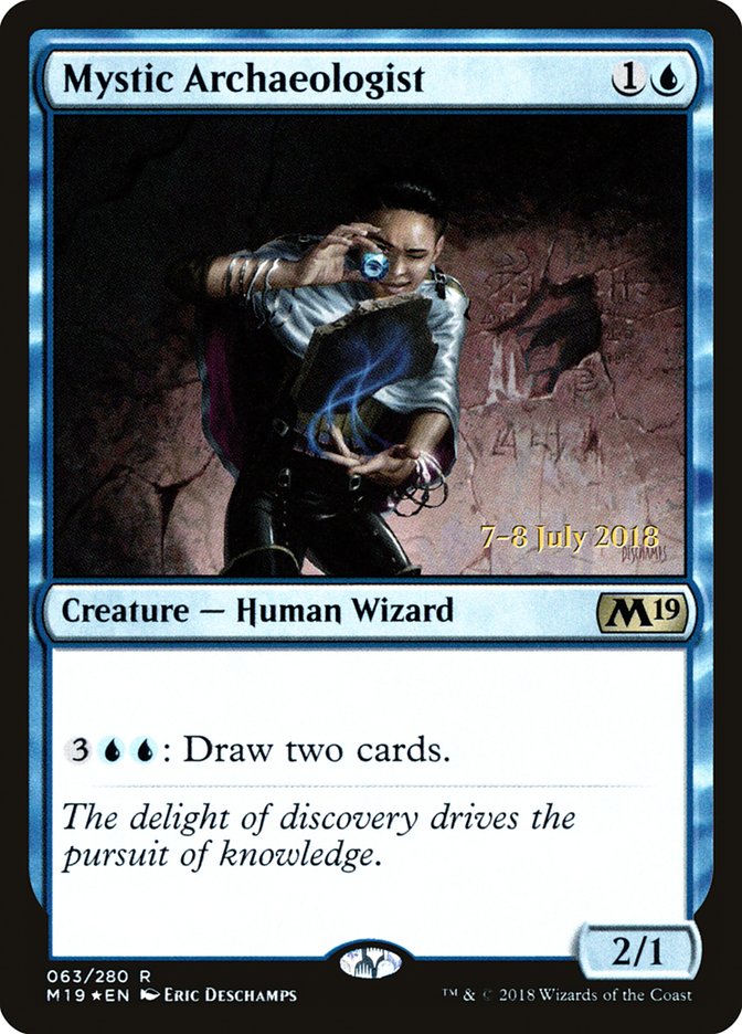 Mystic Archaeologist [Core Set 2019 Prerelease Promos] | Lots Moore NSW