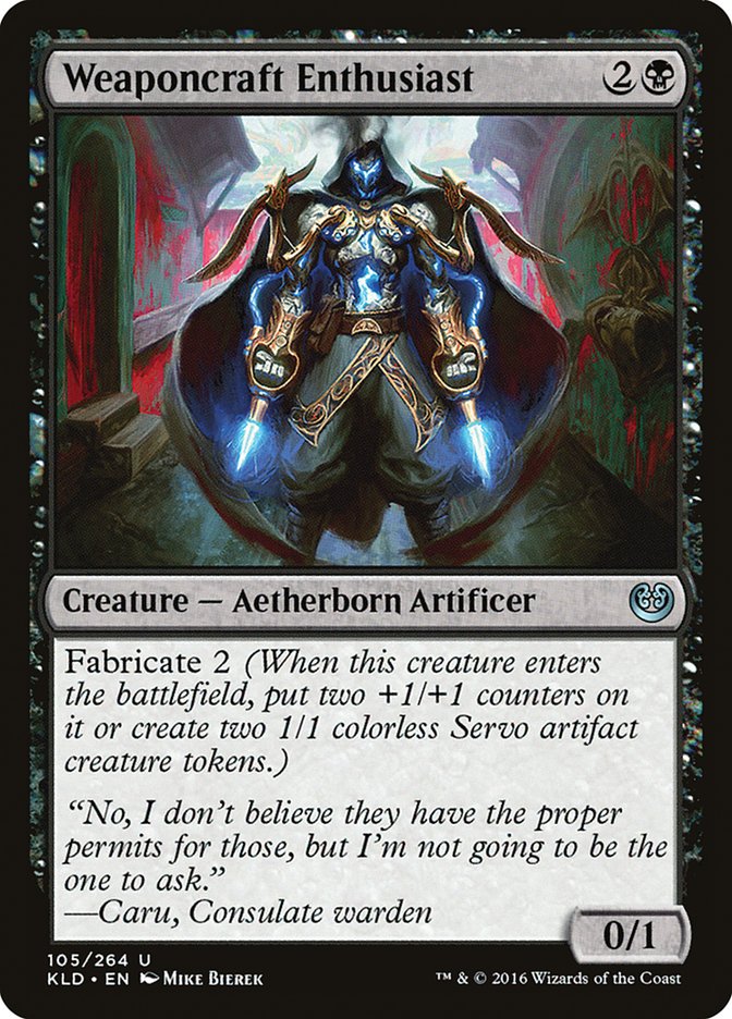 Weaponcraft Enthusiast [Kaladesh] | Lots Moore NSW