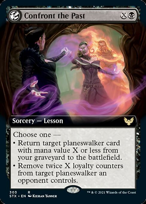 Confront the Past (Extended Art) [Strixhaven: School of Mages] | Lots Moore NSW