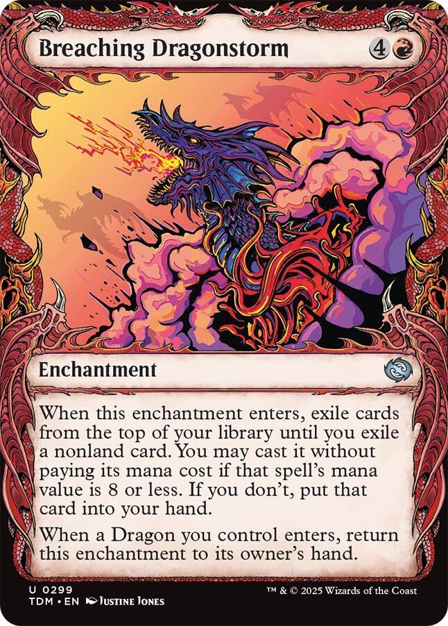 Breaching Dragonstorm (Showcase) [Tarkir: Dragonstorm] | Lots Moore NSW