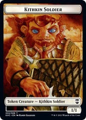 Kithkin Soldier // Pegasus Double-Sided Token [Kaldheim Commander Tokens] | Lots Moore NSW