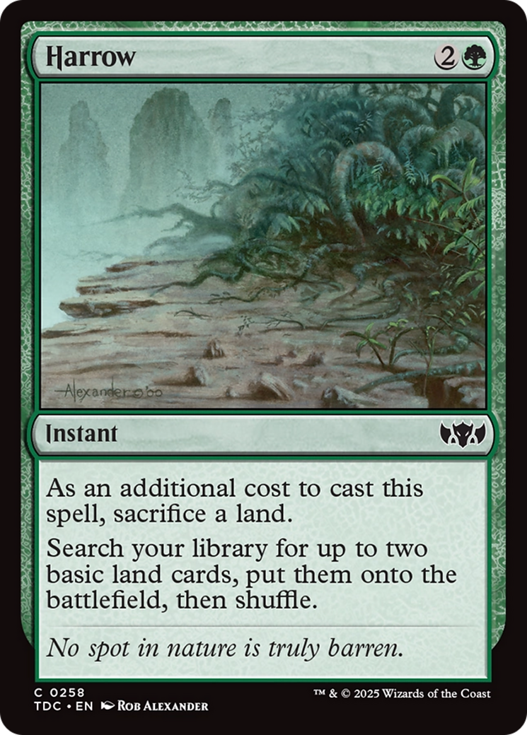 Harrow [Tarkir: Dragonstorm Commander] | Lots Moore NSW