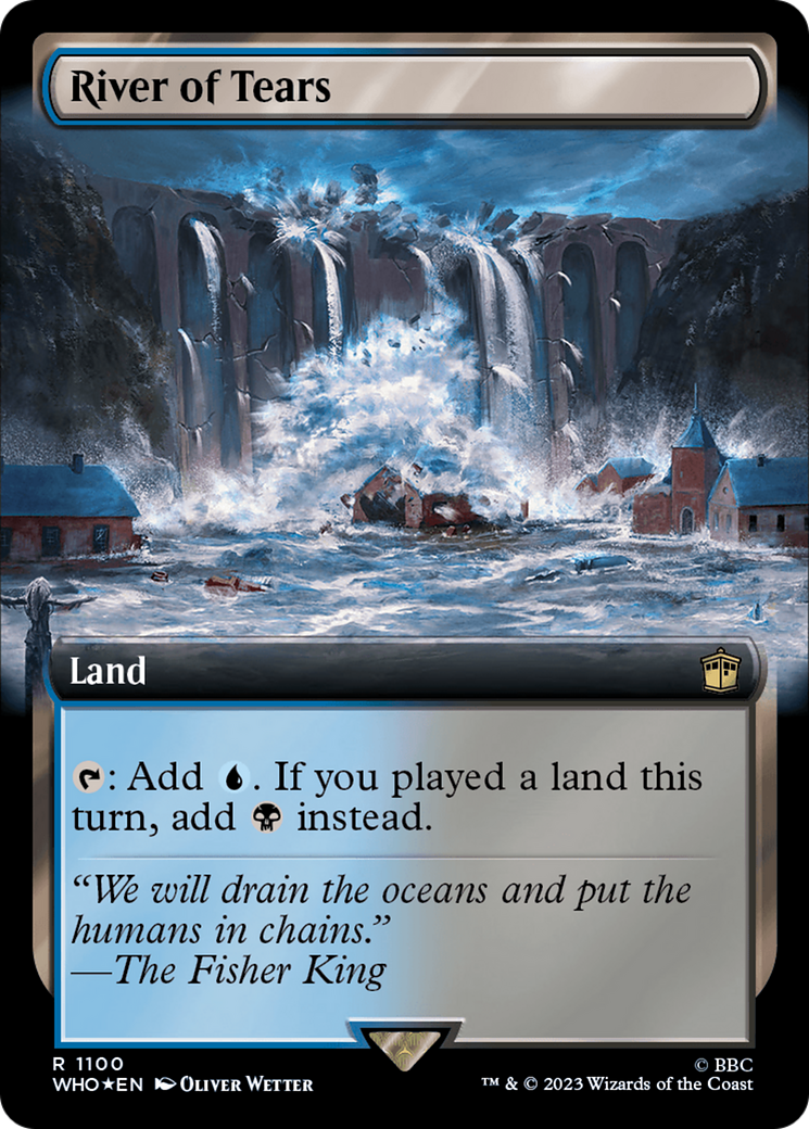 River of Tears (Extended Art) (Surge Foil) [Doctor Who] | Lots Moore NSW