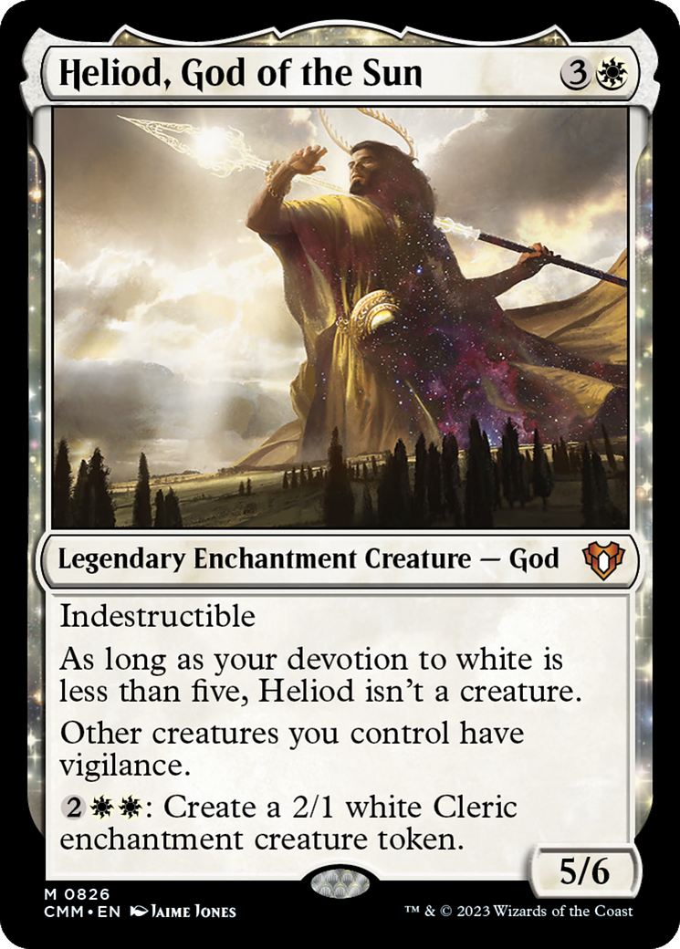 Heliod, God of the Sun [Commander Masters] | Lots Moore NSW