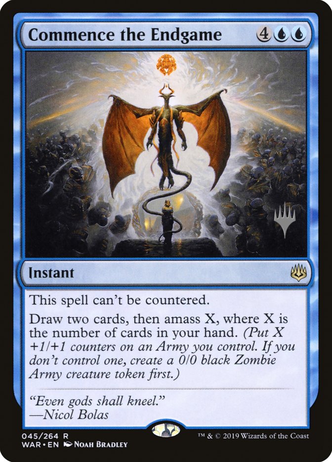 Commence the Endgame (Promo Pack) [War of the Spark Promos] | Lots Moore NSW