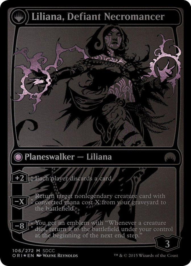 Liliana, Heretical Healer // Liliana, Defiant Necromancer [San Diego Comic-Con 2015] | Lots Moore NSW