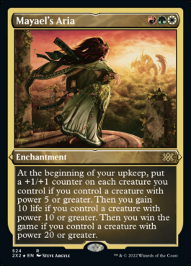 Mayael's Aria (Foil Etched) [Double Masters 2022] | Lots Moore NSW