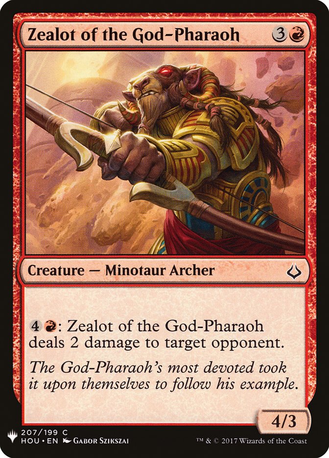 Zealot of the God-Pharaoh [Mystery Booster] | Lots Moore NSW