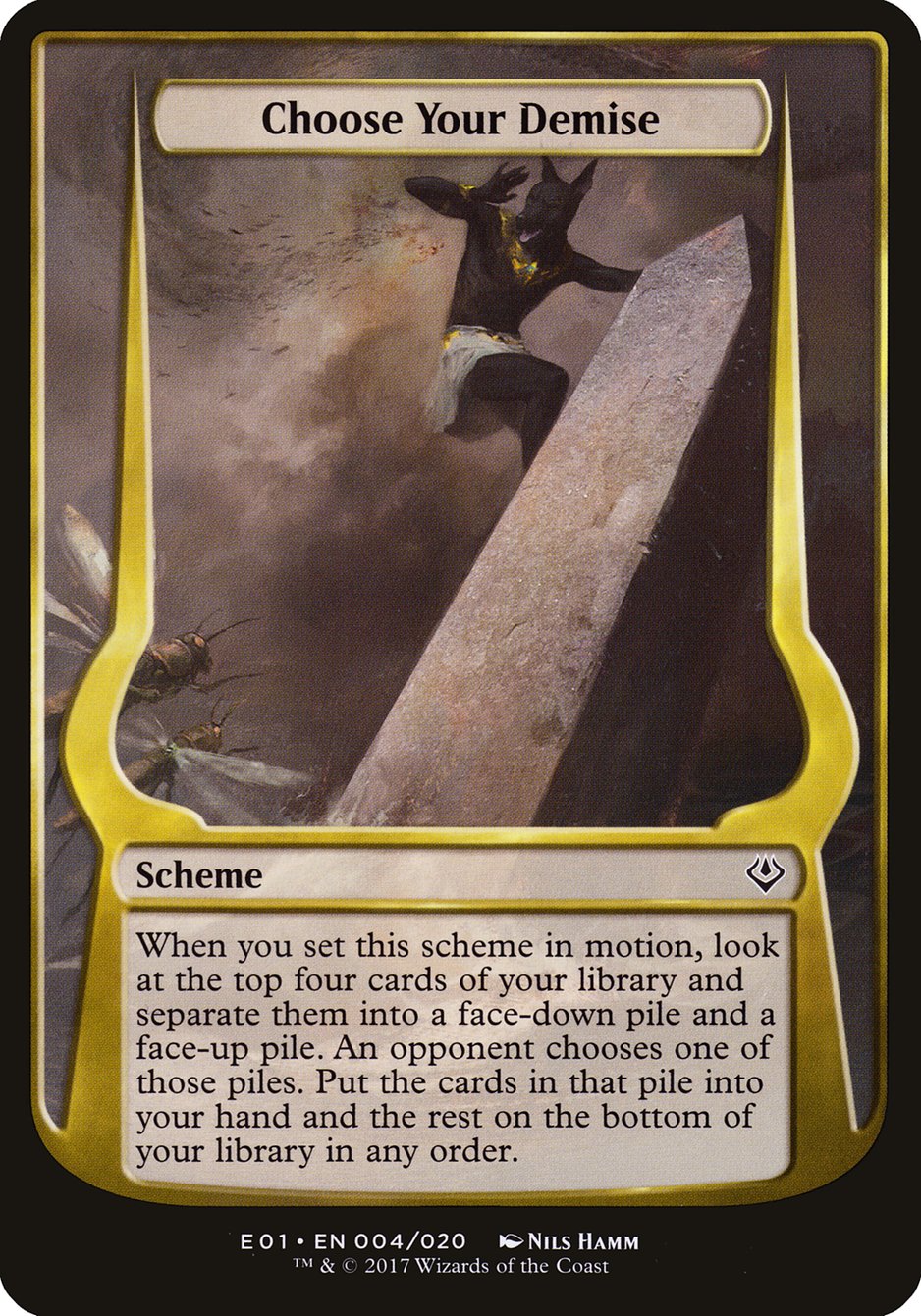 Choose Your Demise (Schemes) [Archenemy: Nicol Bolas Schemes] | Lots Moore NSW