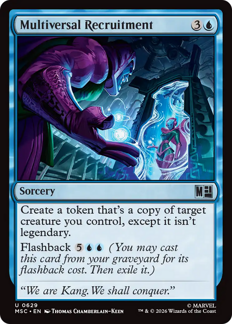 Multiversal Recruitment [Marvel Super Heroes Commander] | Lots Moore NSW