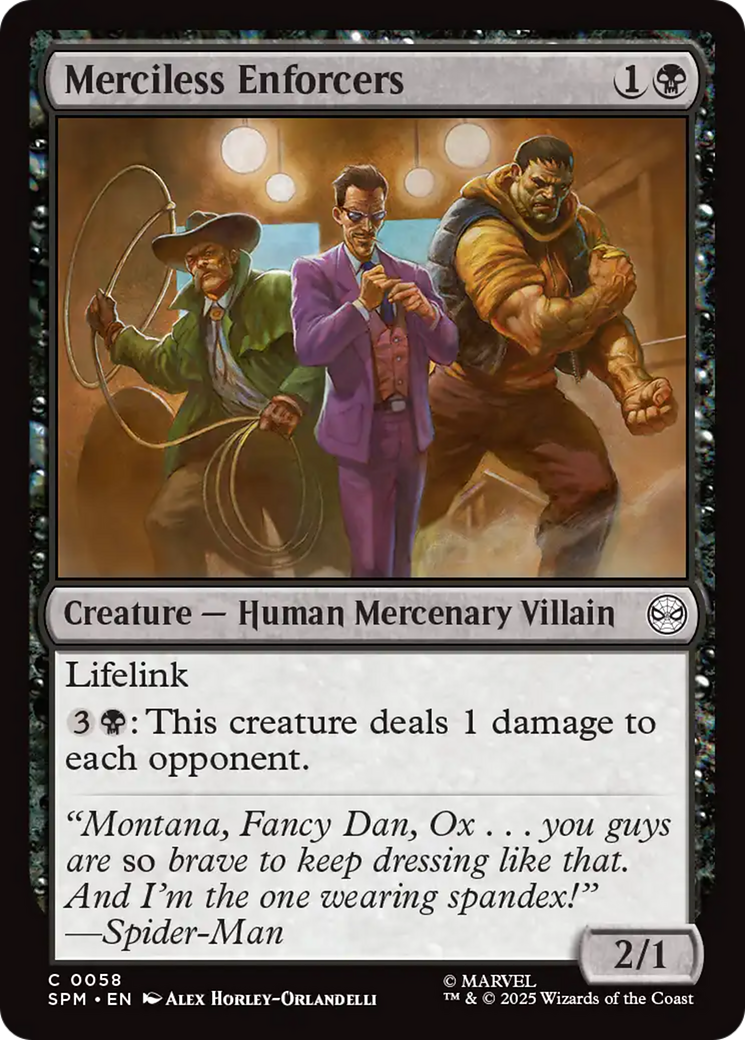 Merciless Enforcers [Marvel's Spider-Man] | Lots Moore NSW