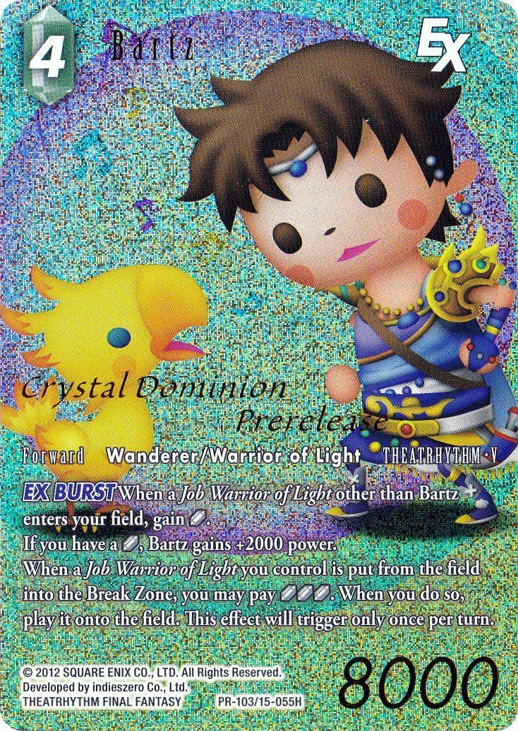 Bartz EX [Crystal Dominion Promo Cards] | Lots Moore NSW