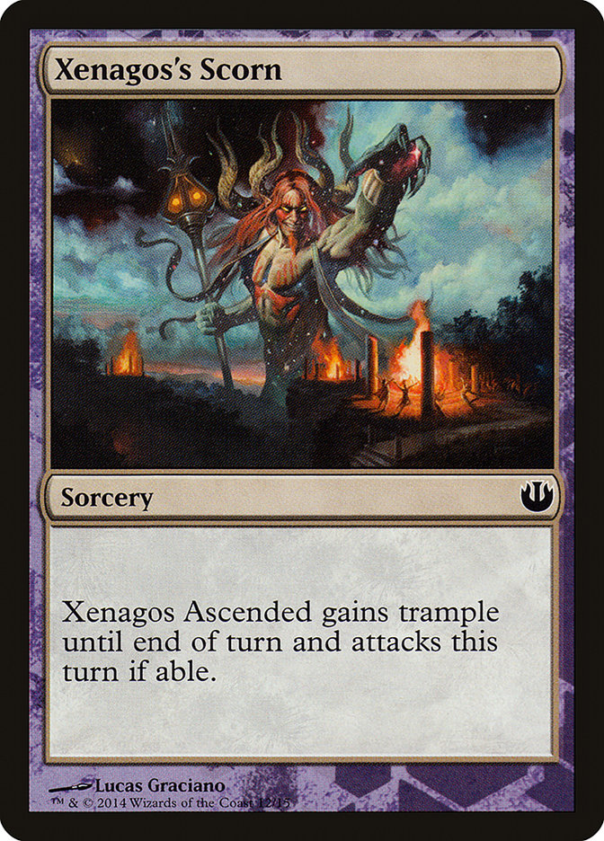 Xenagos's Scorn [Journey into Nyx Defeat a God] | Lots Moore NSW