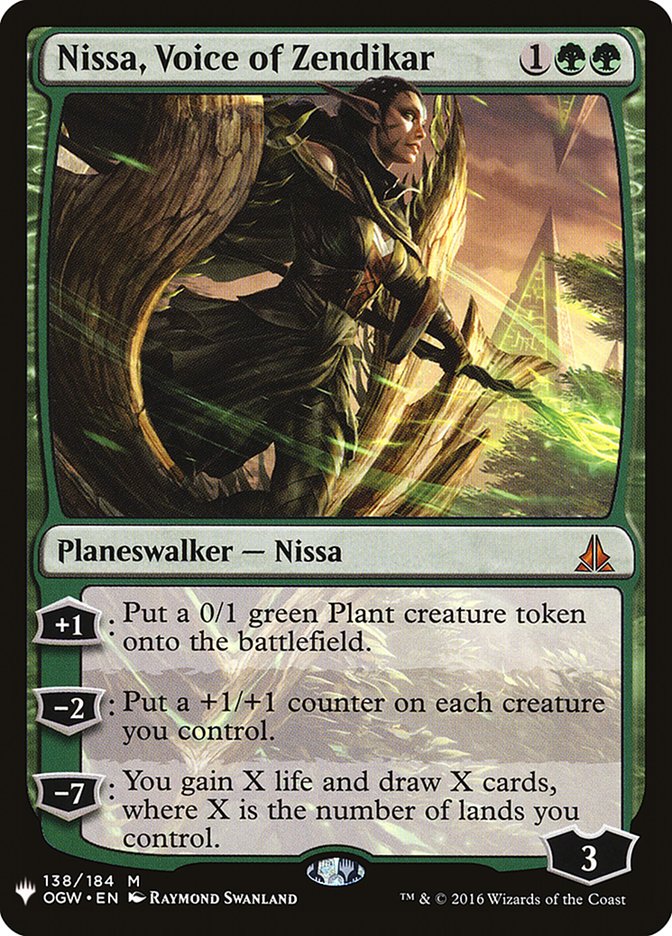 Nissa, Voice of Zendikar [Mystery Booster] | Lots Moore NSW