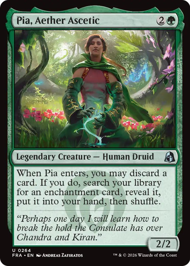 Pia, Aether Ascetic [Reality Fracture] | Lots Moore NSW