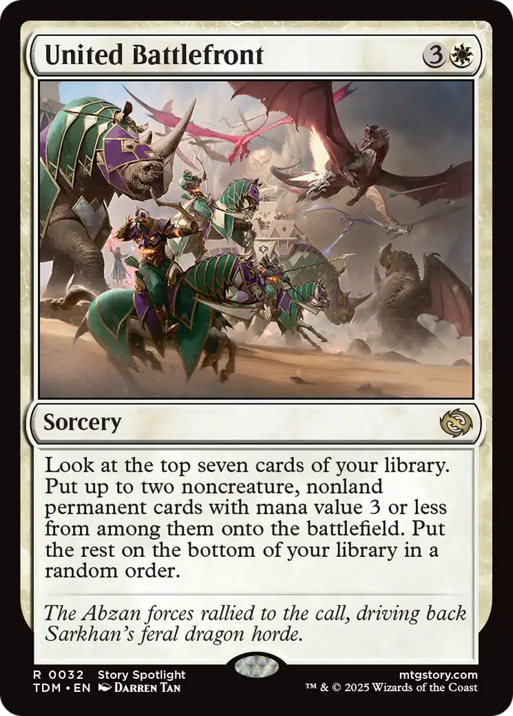 United Battlefront [Tarkir: Dragonstorm] | Lots Moore NSW