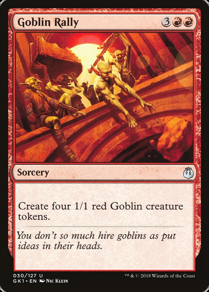 Goblin Rally [Guilds of Ravnica Guild Kit] | Lots Moore NSW