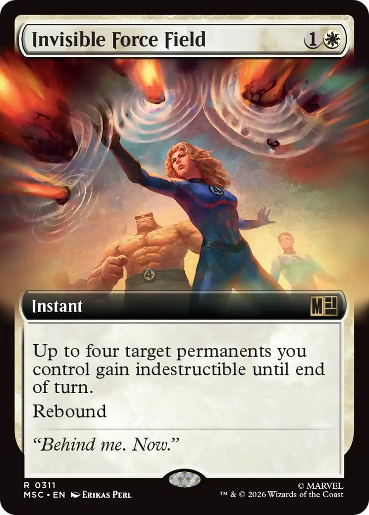 Invisible Force Field (Extended Art) [Marvel Super Heroes Commander] | Lots Moore NSW