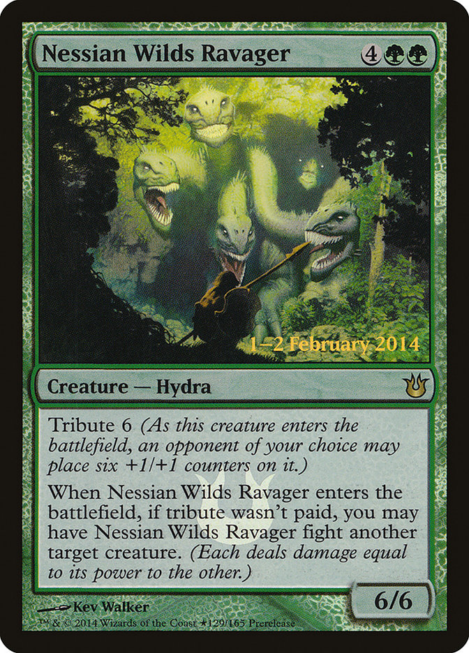 Nessian Wilds Ravager [Born of the Gods Prerelease Promos] | Lots Moore NSW