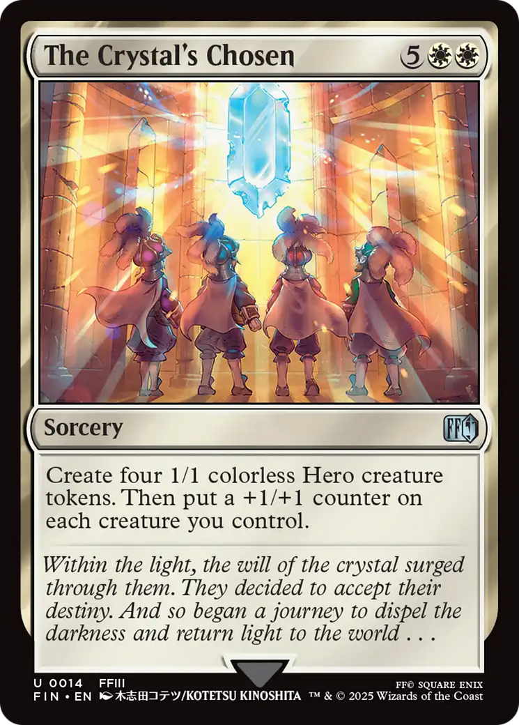 The Crystal's Chosen [FINAL FANTASY] | Lots Moore NSW