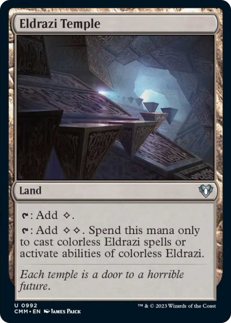 Eldrazi Temple [Commander Masters] | Lots Moore NSW