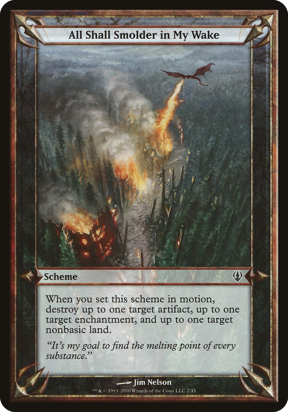 All Shall Smolder in My Wake (Schemes) [Archenemy Schemes] | Lots Moore NSW