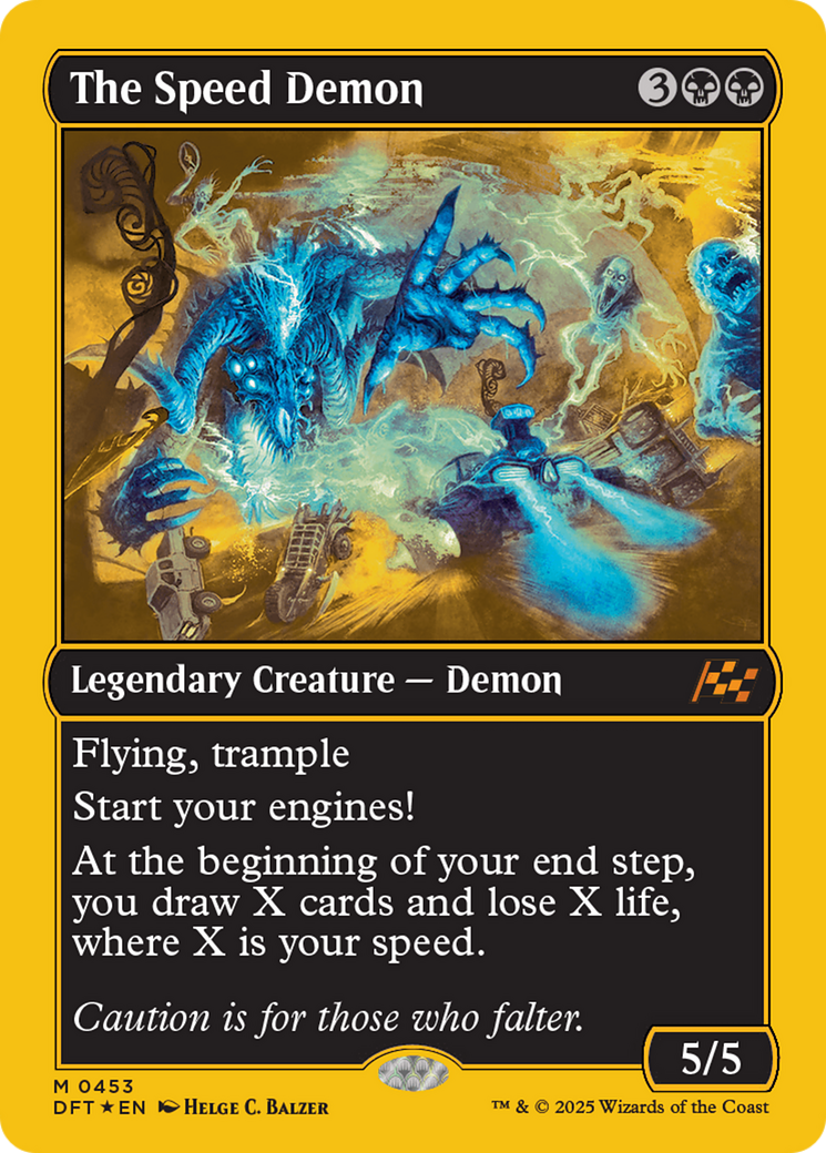 The Speed Demon (First-Place Foil) [Aetherdrift] | Lots Moore NSW