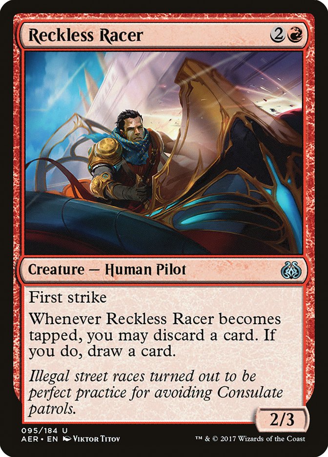 Reckless Racer [Aether Revolt] | Lots Moore NSW
