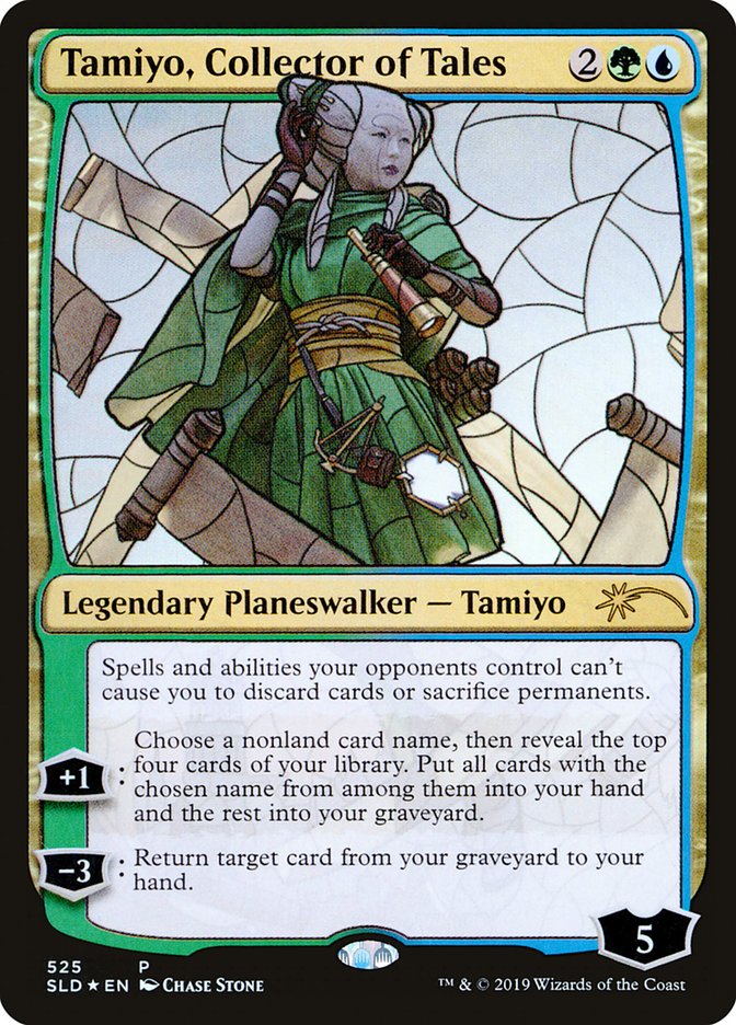 Tamiyo, Collector of Tales (Stained Glass) [Secret Lair Drop Promos] | Lots Moore NSW