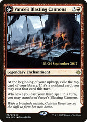 Vance's Blasting Cannons // Spitfire Bastion [Ixalan Prerelease Promos] | Lots Moore NSW