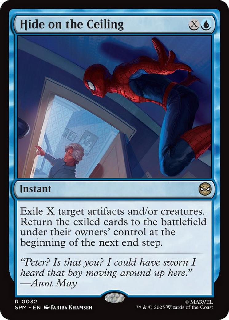 Hide on the Ceiling [Marvel's Spider-Man] | Lots Moore NSW